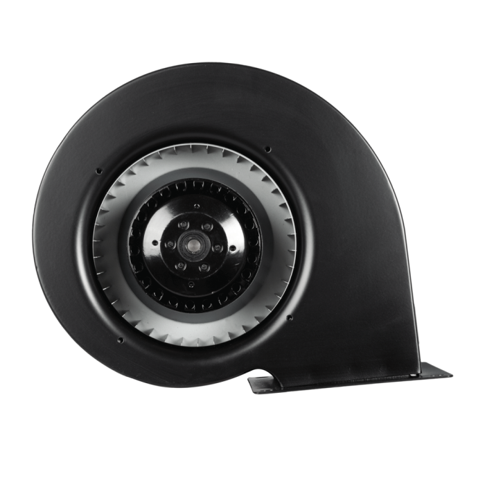 Ventilator centrifugal negru 220 W cu debit de aer 600 m3/h [2]