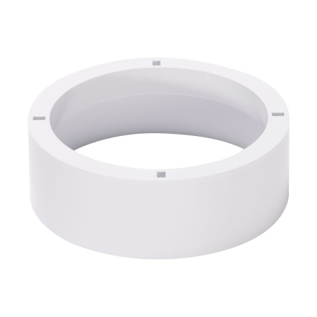 Climatizare - Adaptor alb de 120 mm pentru ventilator de 100 mm