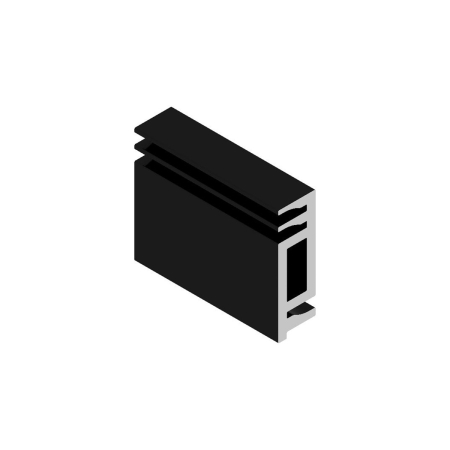 Structura acoperis tabla - Adaptor clema capat (EC Adapter) 30-40 mm negru - TopFix 200 / AeroFix