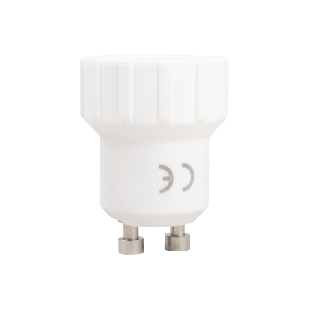 Corpuri iluminat interior - Adaptor dulie alb pentru conversie de la GU10 la E14