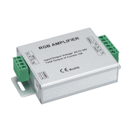 Banda LED - Amplificator pentru banda LED RGB 144W 12V 24V IP20