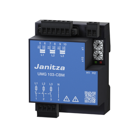 Power analyzer - Analizor de retea Janitza UMG 103-CBM pe sina DIN