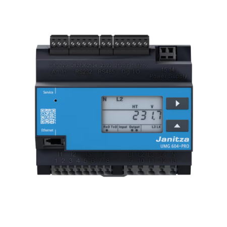 Accesorii - Analizor de retea Janitza UMG 604-PRO