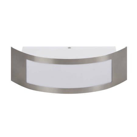 Surse de iluminat - Aplica de exterior crom alb pentru perete cu dulie E27 si protectie IP44