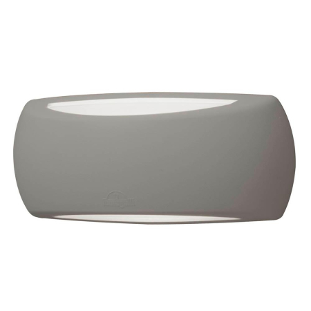 Aplica decorativa de exterior gri cu LED E27 6W lumina neutra 4000K si protectie IP66 [1]