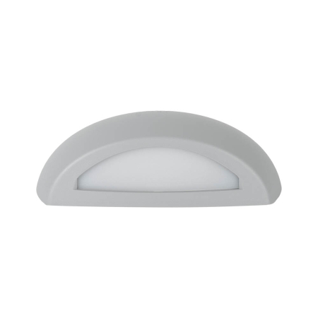 Surse de iluminat - Aplica exterior Francy gri cu lumina LED calda E27 si protectie IP66