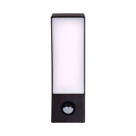 Aplica LED de exterior neagra cu senzor 15W 4000K IP54 [1]