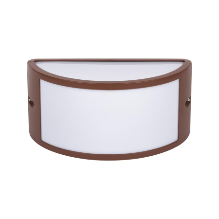 Aplica decorativa de exterior maro antichizat cu dulie E27 si protectie IP44 [1]