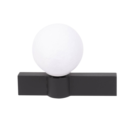 Surse de iluminat - Aplica decorativa Glace negru alb cu dulie E27 pentru iluminat interior