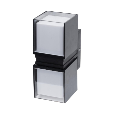 Surse de iluminat - Aplica LED de exterior neagra cu protectie IP65 si lumina neutra 4000K