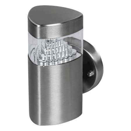 Aplica LED decorativa cromata pentru gradina cu lumina rece [0]