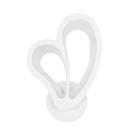 Plafoniera LED - Aplica LED alba pentru interior cu corp din metal si acrilic