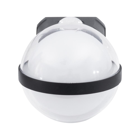Surse de iluminat - Aplica LED de exterior neagra Nisa 13W 6000K cu protectie IP65