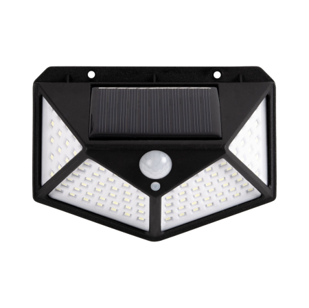 Aplica solara LED de exterior cu senzor de miscare si protectie IP54 [0]
