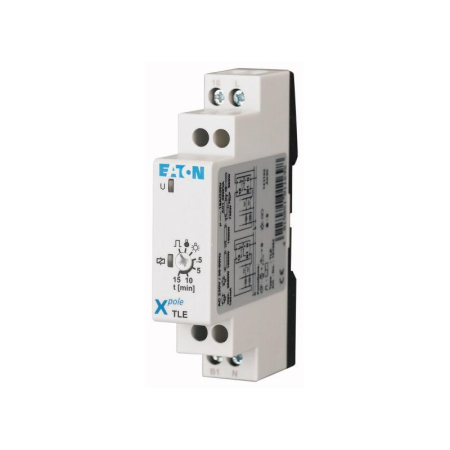 Releu monitorizare tensiune - Automat de scara electronic 16A 230V pentru sina DIN