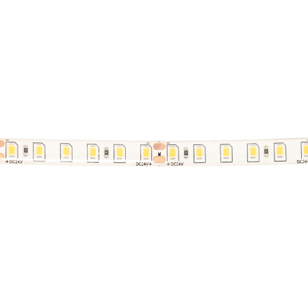 Banda LED 24V 120 LED pe metru 9.6W pe metru lumina calda 3000K IP65 rola 5m [0]