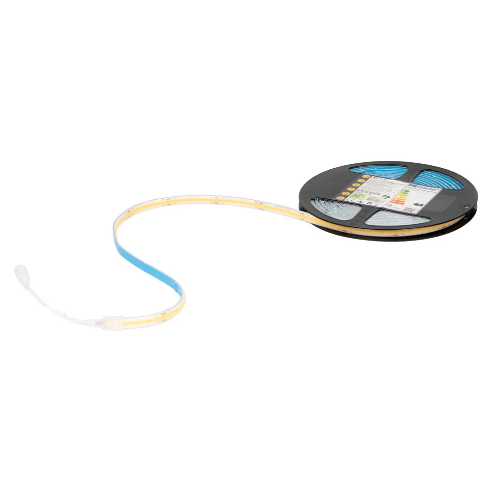 Banda LED COB 24V 13W pe metru 3000K IP65 rola 5m [1]