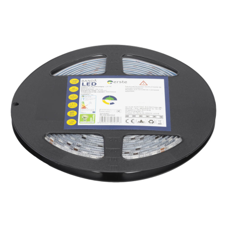 Banda LED - Banda LED RGB 12V IP65 pe rola de 5 m cu 60 LED pe metru