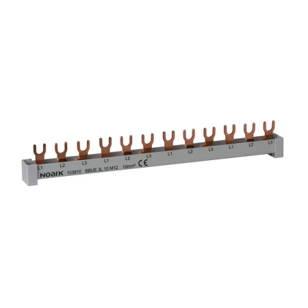 Protectie - Bara tip furca bipolara 63 A cu 56 module pentru aparataj modular