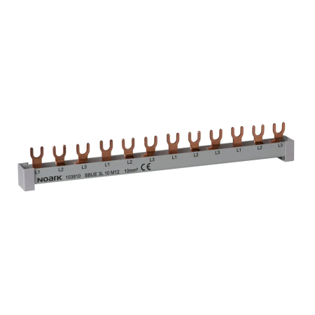 Bara tip pin - Bara tip pin cu 2 poli pentru 12 module si curent nominal 63 A