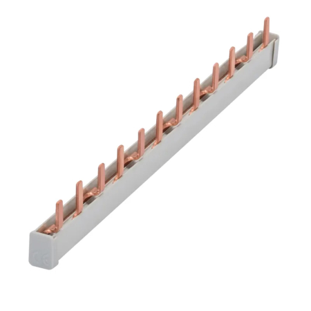 Protectie - Bara tip pin bipolara 63 A pentru 12 module