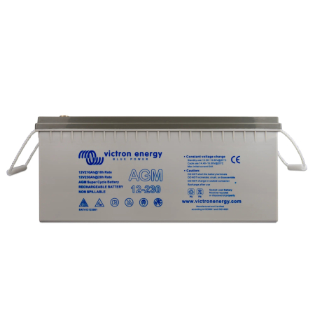 Baterie AGM Super Cycle 12V 230Ah cu borne M8 [0]