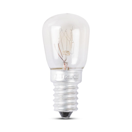 Surse de iluminat - Bec incandescent pentru frigider 15W cu dulie E14 si sticla clara