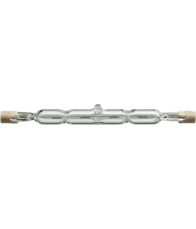 Surse de iluminat - Bec halogen liniar R7S de 118 mm cu lumina calda