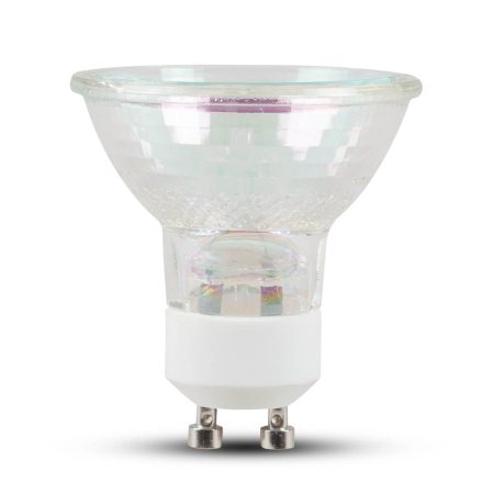 Spoturi LED - Bec halogen spot 42W cu dulie GU10 si lumina calda