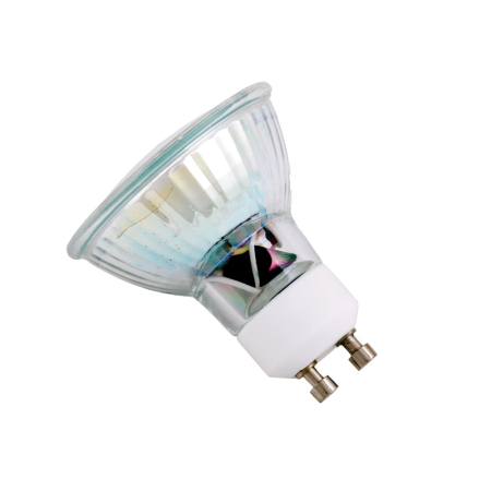 Spoturi LED - Bec halogen spot 75W cu dulie GU10 si lumina calda 2800K