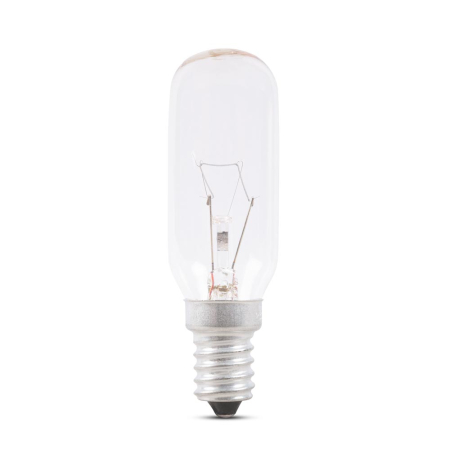 Surse de iluminat - Bec incandescent compact pentru hota 40W cu soclu E14 si sticla clara