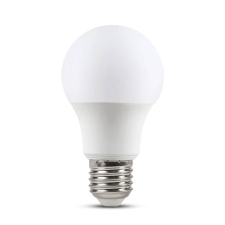 Bec LED - Bec LED A60 8W cu dulie E27 si lumina rece 6400K