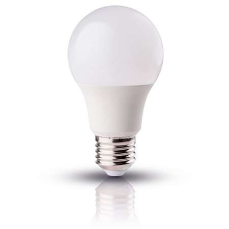 Bec LED - Bec LED A60 9W cu dulie E27 si lumina rece 6400K