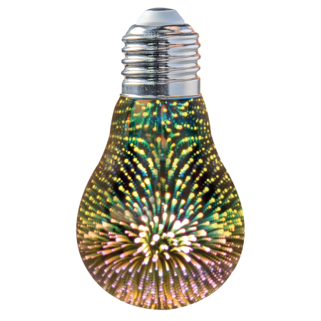 Bec LED decorativ Stardust A60 2W cu dulie E27 [0]
