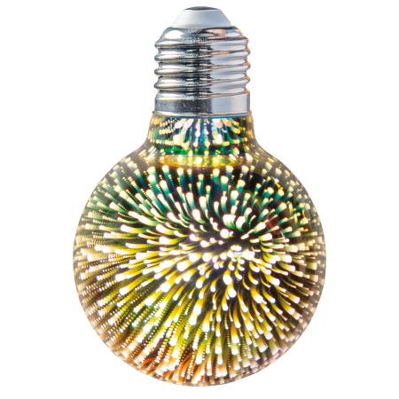 Bec LED - Bec LED decorativ Stardust G80 2W cu soclu E27