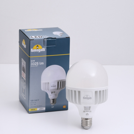 Bec LED - Bec LED E27 de 30W cu selector CCT pentru lumina 3000K sau 4000K