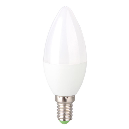 Bec LED tip lumanare 4W cu soclu E14 si lumina calda 3000K [0]