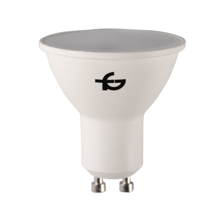 Bec LED - Bec LED spot GU10 5W cu lumina calda 2700K si iluminare RGB