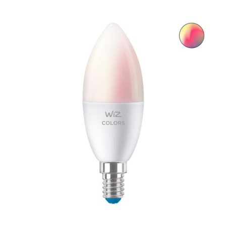 Bec LED - Bec LED inteligent tip lumanare C37 cu soclu E14 si lumina RGB reglabila