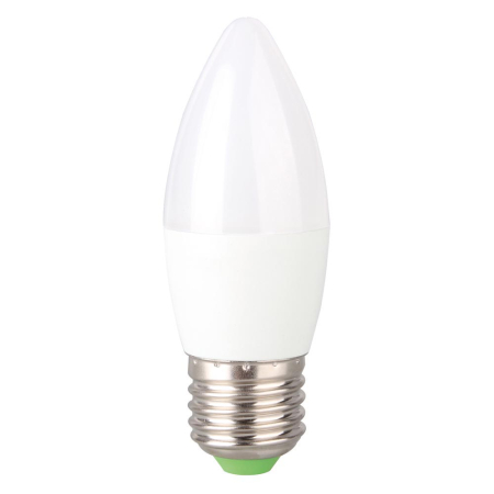 Bec LED - Bec LED tip lumanare 6W cu soclu E27 si lumina calda 3000K