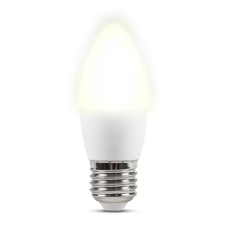 Bec LED - Bec LED tip lumanare 7W cu dulie E27 si lumina calda 3000K