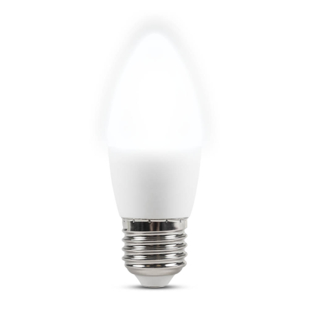 Bec LED - Bec LED tip lumanare 7W cu dulie E27 si lumina alba rece 6400K
