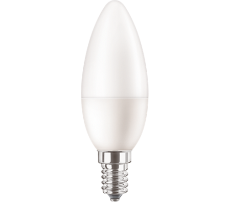 Bec LED - Bec LED mat tip lumanare B35 cu dulie E14 si lumina alb rece 4000K