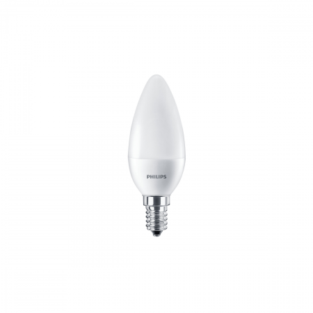 Bec LED - Bec LED mat tip lumanare B38 cu soclu E14 si lumina alb rece 4000 K