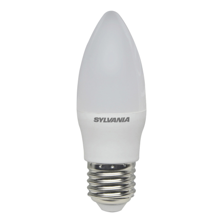 Bec LED - Bec LED mat tip lumanare cu soclu E27 si lumina calda 2700K
