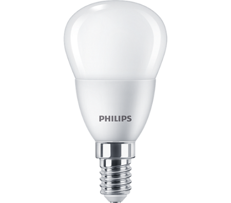 Bec LED - Bec LED P45 mat cu soclu E14 lumina calda 2700K