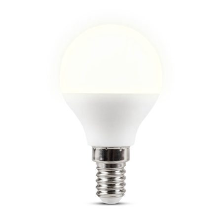 Bec LED - Bec LED sferic 7W cu dulie E14 si lumina calda 3000K