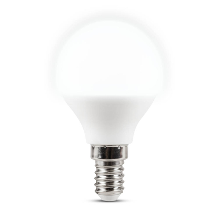 Bec LED - Bec LED sferic 7W cu dulie E14 si lumina 6400K