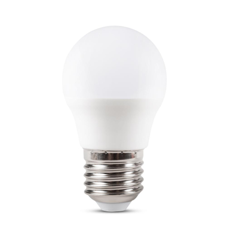 Bec LED - Bec LED sferic G45 cu soclu E27, putere 6W si lumina calda 3000K