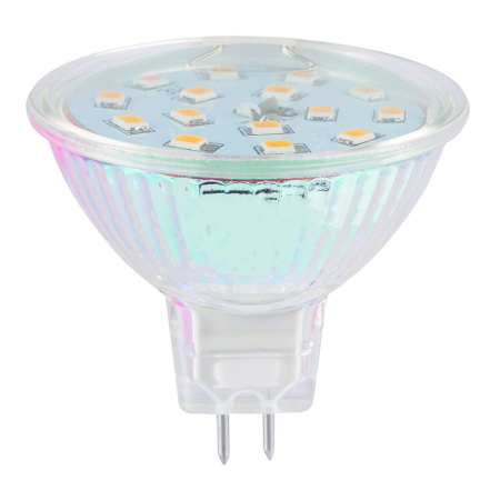 Surse de iluminat - Bec LED spot 1.5 W cu soclu GU5.3, lumina calda 2700 K si alimentare 12 V